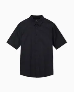A|X Armani Exchange 半袖シャツ ブラック L 新品未使用のサムネイル