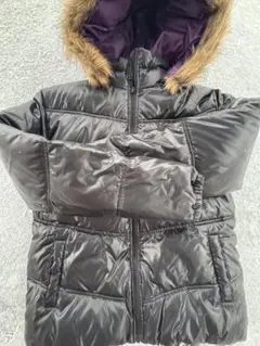 ファー付きフード 黒 ダウンジャケット値下げ⭕️