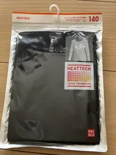UNIQLO ヒートテック UネックT 140 ブラック