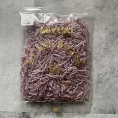 MIYUKI 薄紫色ビーズ 2.0x12mm 100g
