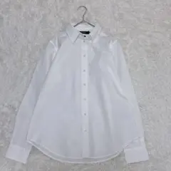 美品✨ローレンラルフローレン 白シャツ 長袖 L 刺繍