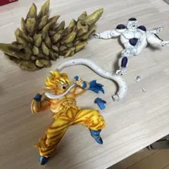 ドラゴンボール 超サイヤ人ゴクウ フリーザ フィギュアセット