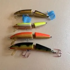 ラバラ　ミノー　シャッド　ジョイントラパラ　オールド　ヴィンテージ ラバラ ミノー シャッド ジョイントラパラ オールド