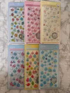 ボンボンドロップシール 6枚 即日発送