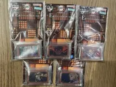 一番くじ　鬼滅の刃 姉の仇 E賞アクリッツキーホルダー 5点