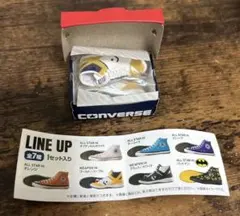コンバース CONVERSEミニフィギュアコレクションガチャ ゴールド/パープル