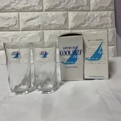SAPPORO BEER COOL DRY グラス 2個セット