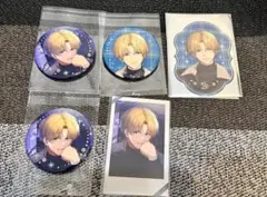 エクスアルビオ ウィンターデート2025チェキ・缶バッジセット