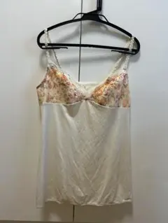 WACOAL バスト85.フラワープリントキャミソール