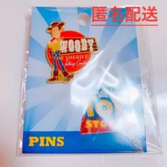 トイストーリー　ウッディ　ピンバッジ　ディズニー ピクサー トイストーリー4