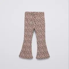 ZARA 花柄フレアパンツ 92㎝
