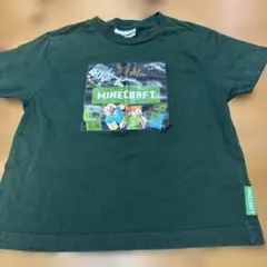 MINECRAFT Tシャツ 120サイズ ダークグリーン