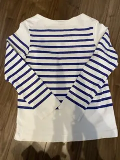 ヘリーハンセン 青 ボーダー 長袖シャツのサムネイル