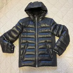 プラダPRADAフードダウンジャケットBLACKコート