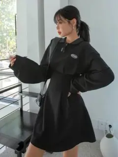 黒色ワンピース