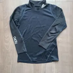 adidas インナーシャツ サイズ140 黒紺