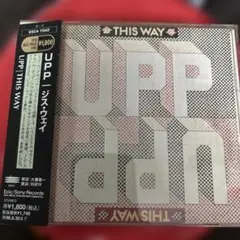 UPP THIS WAY 国内盤　帯有