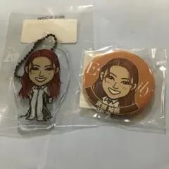 武部柚那 缶バッジ、クリアチャームセット