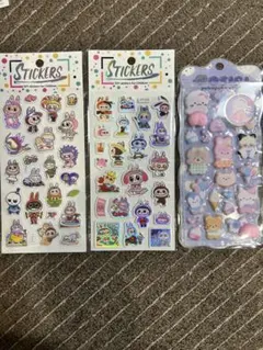 キャラクターシール 3パックセット