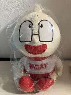 ヤクルトマンぬいぐるみ 約45cm 赤 クリーム色 - メルカリ