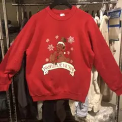 JERZEES クリスマス スウェット XL 80's ヴィンテージ USA