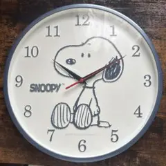No.877【SNOOPY】スヌーピー掛け時計メタリックブルーのサムネイル