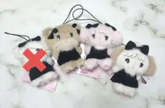 mikko characters BLACK RIBBONマスコット 3種セット