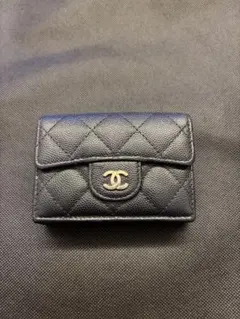 CHANEL ブラック キルティング 三つ折り財布 マトラッセ 楽天市場】美品 CHANEL シャネル マトラッセ キルティング クラシック