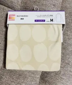 UNIQLOユニクロ マリメッコ ヒートテック タートルネックT ナチュラル