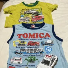 トミカ Tシャツ＆タンクトップ セット110センチ