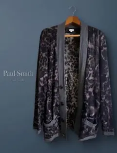 【美品】Paul Smith カーディガン レオパード柄 Lサイズのサムネイル