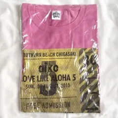 aiko LOVE LIKE ALOHA 5 チケットTシャツ ピンクのサムネイル