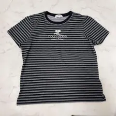 【美品】Courreges クレージュ ボーダーTシャツ　半袖のサムネイル