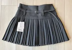 高速ターミナル 韓国 プリーツミニスカート グレー