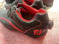 FOOTJOY ゴルフシューズ ブラック レッド BOA 27㎝ワイド　値引きのサムネイル