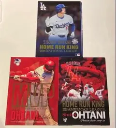 大谷翔平MVP／ホームラン王記念プレミアムフレーム 2021／2023／2024