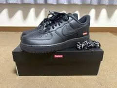 Nike Air Force 1 Supreme ブラック新品！