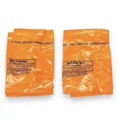 アームリング 大人 子供用浮き輪 アームバンド 腕輪 アームヘルパー オレンジ