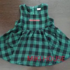 ミキハウス　ジャンパースカート　90