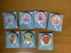 BTS bt21 ファミマ 缶バッジ 7種 コンプリート コンプ