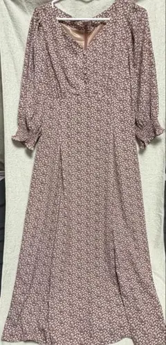 mysty woman 花柄ワンピース ロング丈 Fサイズのサムネイル