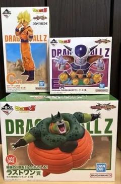 【新品未開封】ドラゴンボール一番くじ　VSオムニバスCROSS フィギュアセット