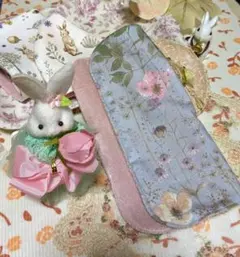 パイルガーゼハンカチ1ケ「リバティプリント」ハンドメイド