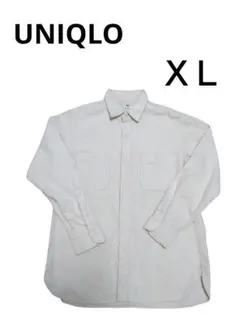 ユニクロ　メンズ　ＸＬ 長袖シャツ　コーデュロイ