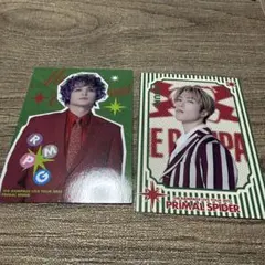 藤原樹　与那嶺瑠唯　フォトカード②枚セット