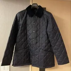 Barbour ネイビー キルティングジャケット