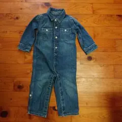 GAP デニムオールインワン 　ツナギ　18-24ヶ月