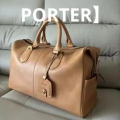 PORTER】★吉田カバン ミニボストン キャメル 美品！
