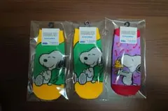 超メルカリ祭　PEANUTS スヌーピー ソックス 3足セットのサムネイル