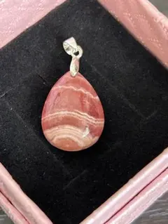 インカローズ 涙型ペンダントトップ